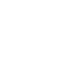 a white circle on a black background